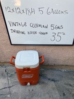 Vintage cooler