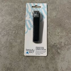 Straight Edge Comfort Hold Nail Clipper & Catcher