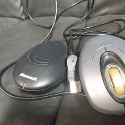 Microsoft Wireless Optical Mouse With USB Receiver (1013)