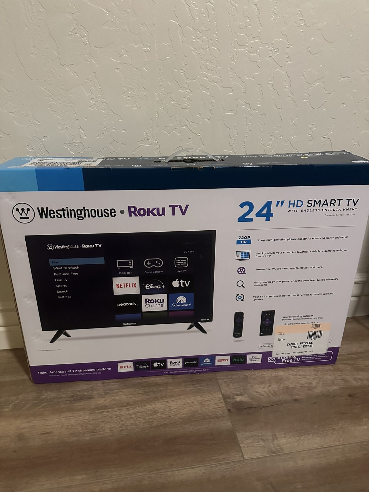24” Inch Roku Tv (2 Available)