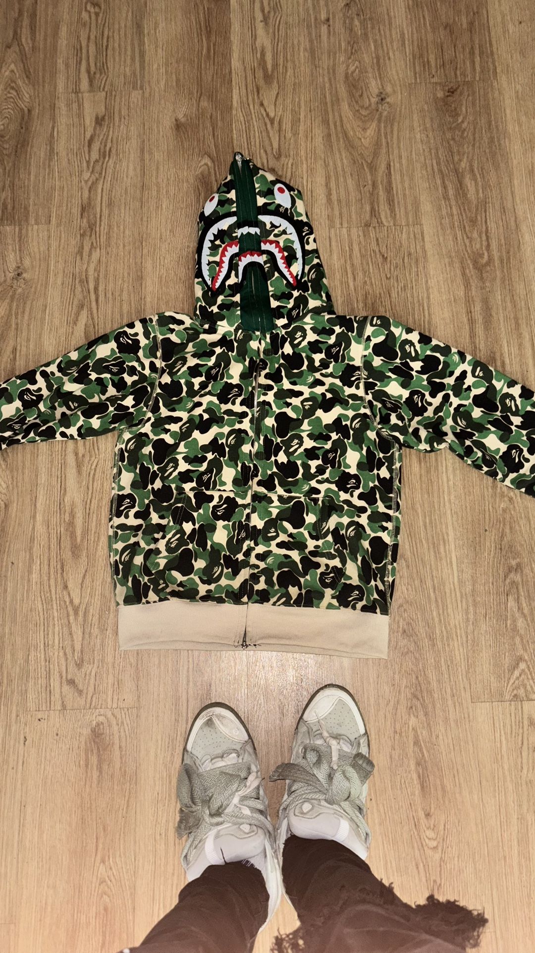 Bape Camo Hoodie Medium