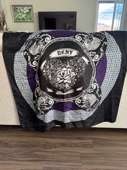 DKNY True Love silk scarf