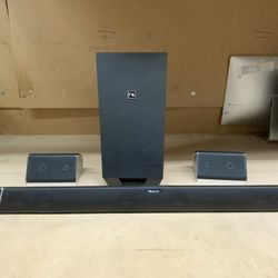 Nakamichi - 7.1.4-Channel Soundbar System with 8" Wireless Subwoofer and Dolby Atmos - Black #384