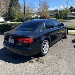 2009 Audy Sedan For Doors Whit Turbo A4  Black Color Whit Leather Seats 