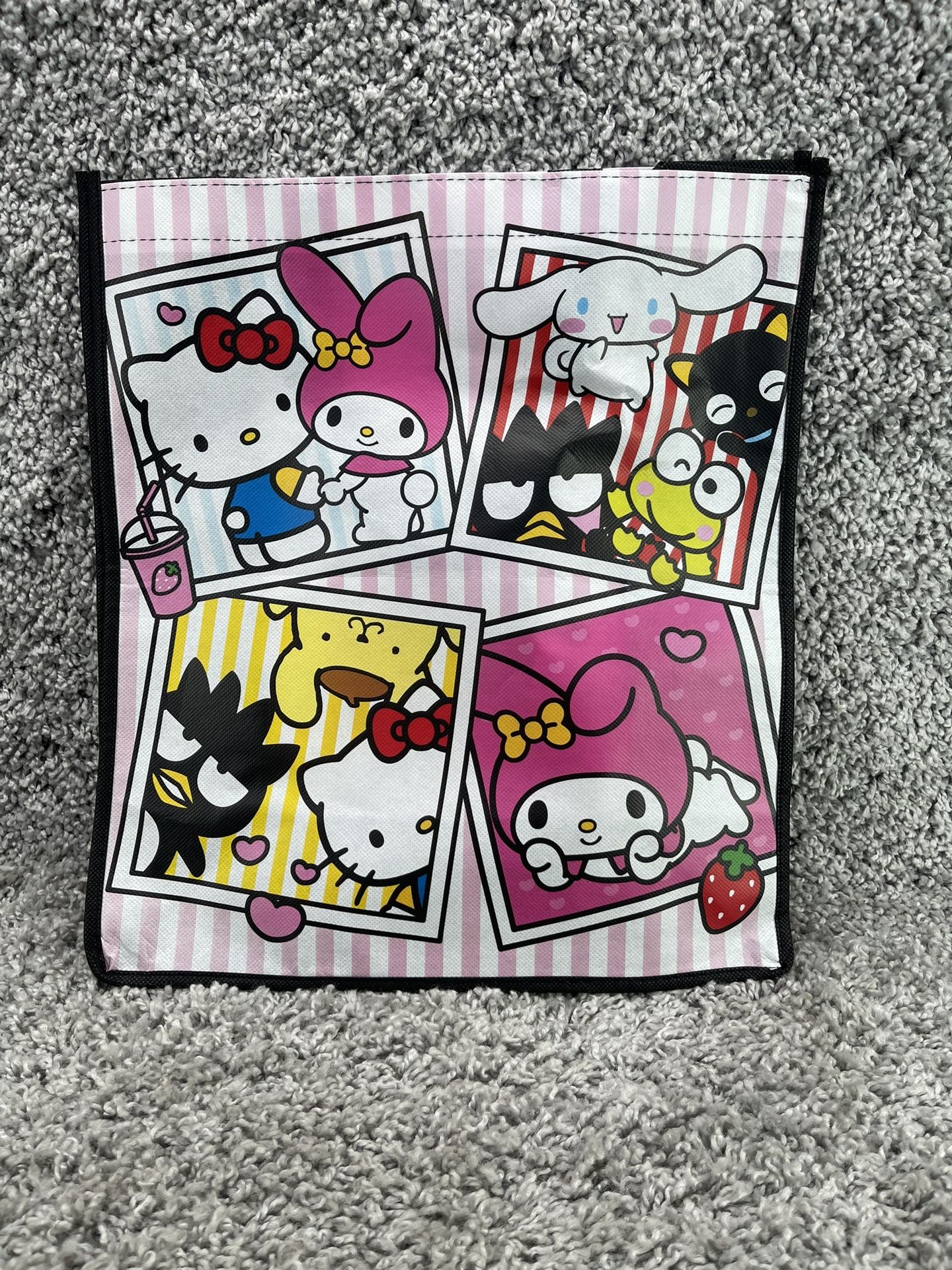 Sanrio Hello Kitty And Friends Reusable Tote Bag Multicolor New With Tags