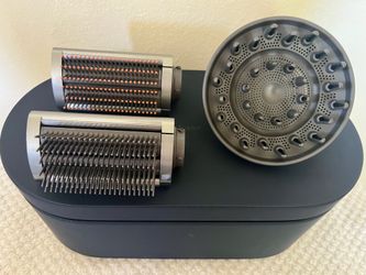 Dyson Airwrap Attachments + Storage Case (No Airwrap Device)
