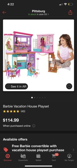 Barbie Vacation House Playset