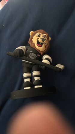 LA Kings Mascot Hockey Figure