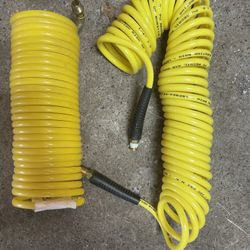 Two Coil Air Hoses 