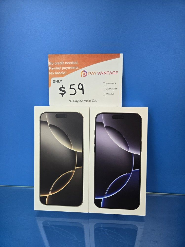 Apple IPhone 16 Pro 128gb Unlocked. In Payments With No Credit Check, Lowest Wholesale Prices. 3 months Warranty