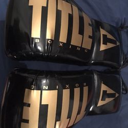 NEW TITLE 14Oz BOXING GLOVES