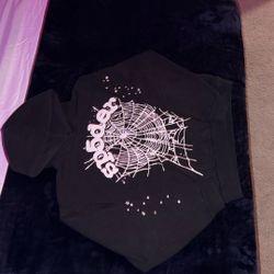 Black Sp5der  OG webHoodie size medium