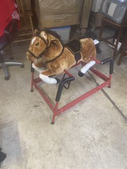 Rocking Horse With Horse Sounds