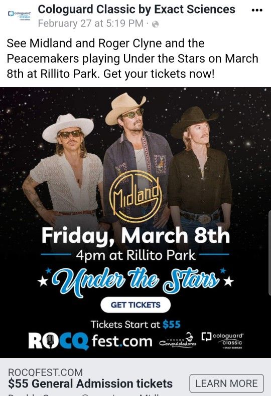 Midland Tickets