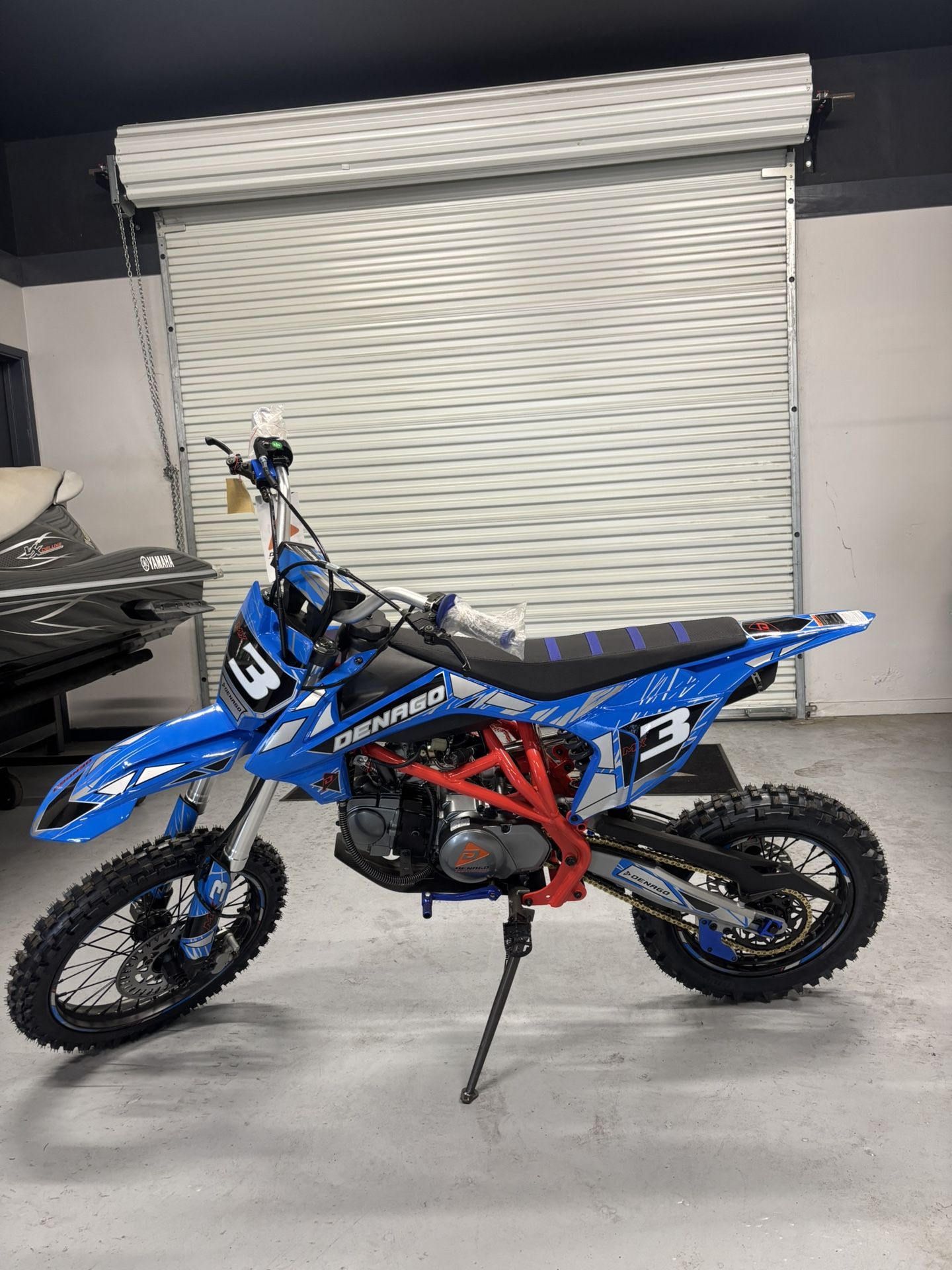 2024 Denago MX3 140cc, Manual 4-speed Dirt Bike