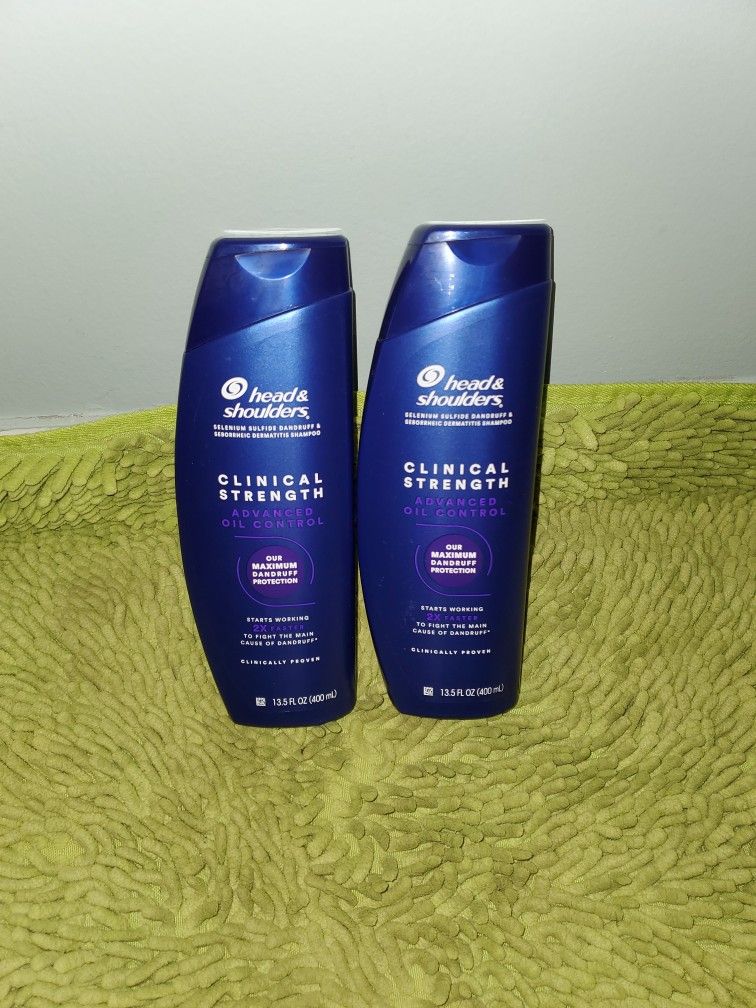 2 Head&shoulder 13.5oz Clinical Strength Advanced Oil Control