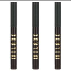 3 Pieces Of Milani Matte Lip Crayon Long west Lipstick - Color Eager 220