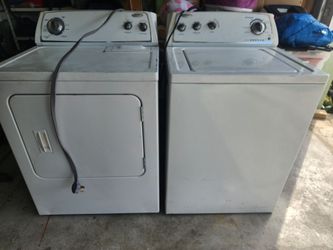 Whirlpool washer and dryer