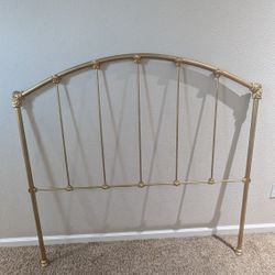 Vintage full size headboard (GOLD) 