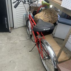 Red Bike Vintage Bicycle 