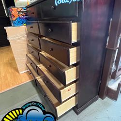 Cherry 12 Drawer Dresser Pinewood Cajonera De Pino Nueva Comoda Bonita 