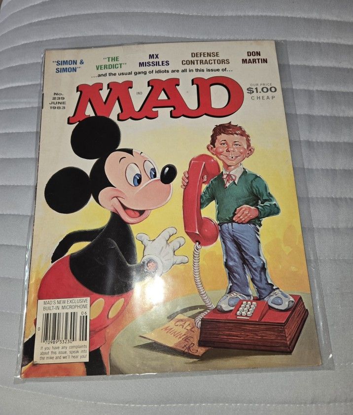 MAD Magazine Disney Mickey Vintage