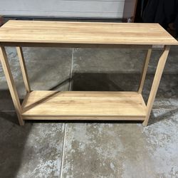 Beige Console Table