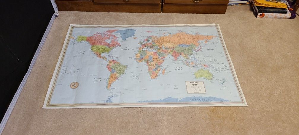 Swift Map, 32 X50 LG World Wall Postet