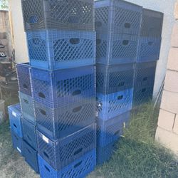 Storage Crates 4 Dollars Each 