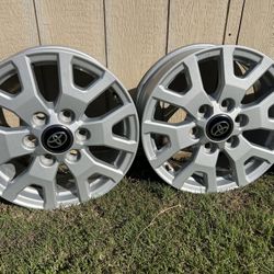 2025 Toyota Tacoma Set Of Original Rims Size 17