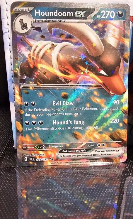 Houndoom EX holofoil Bundle (Pokemon Tcg)