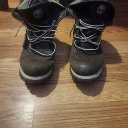 Y2k Brown Roll Up Timbs