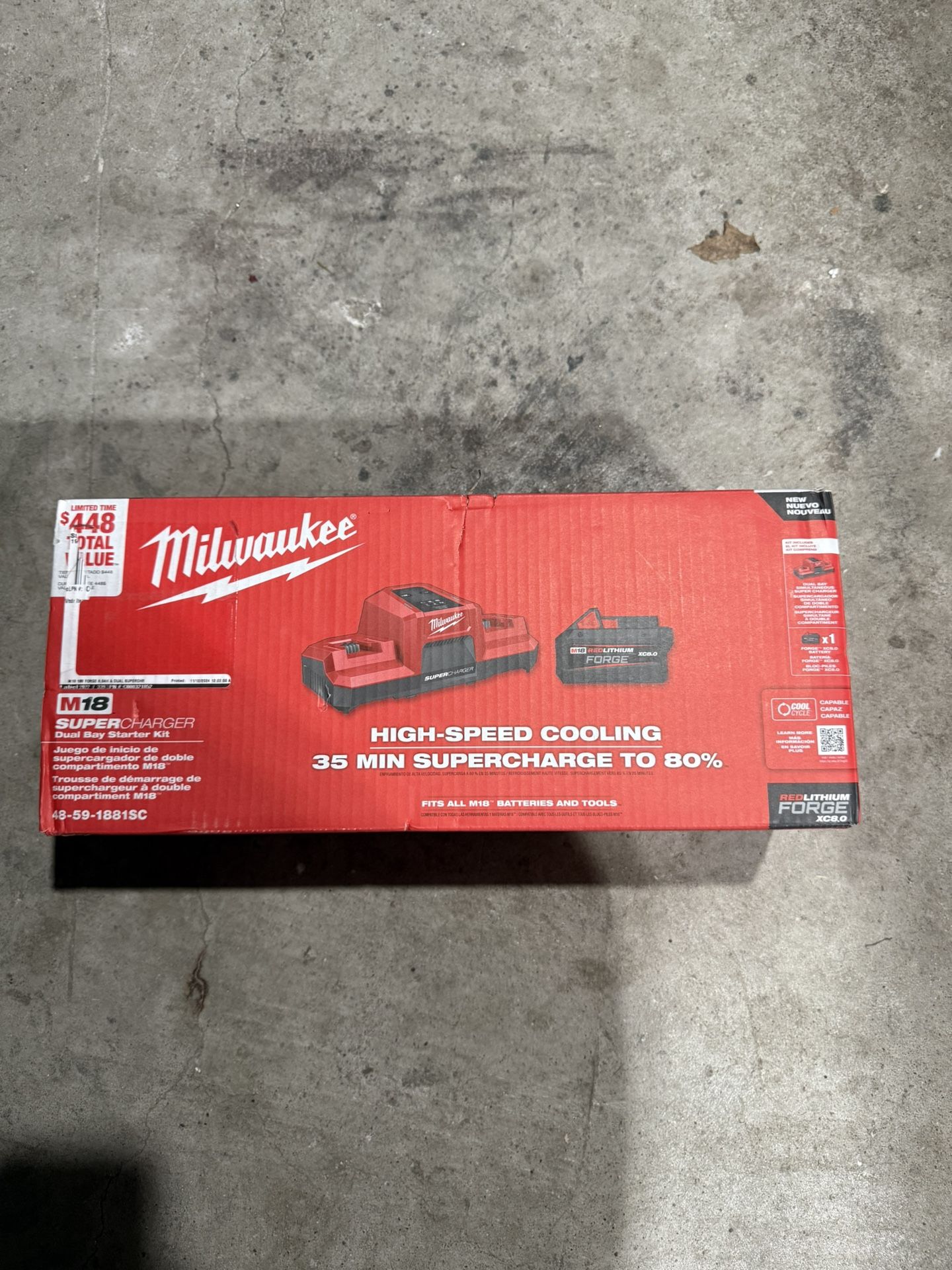 Milwaukee Forge Battery