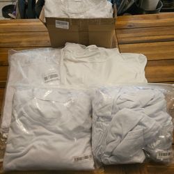 Bulk Lot of New Sublimation Blank T-Shirts – Multiple Sizes
