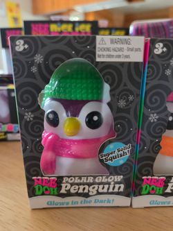 NeeDoh Polar Glow Penguin