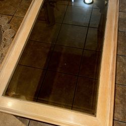Wood / Glass Table 