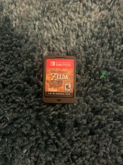 Nintendo Switch game , The legend of Zelda breath of the wild