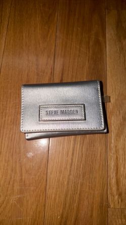 Steve Madden Silver Small Wallet
