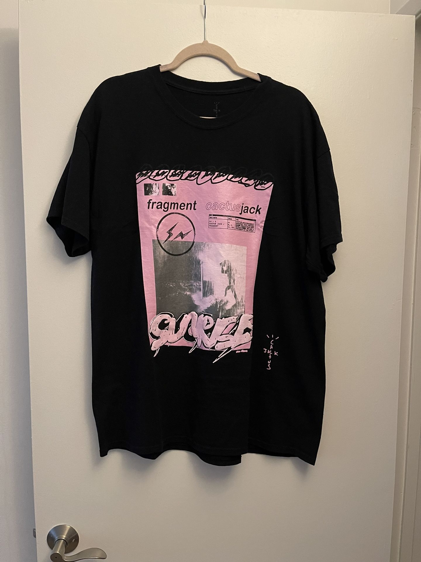 Travis Scott Cactus Jack Fragment Mens Women’s T-shirt (Worn Once) for Sale  in Long Beach, CA - OfferUp