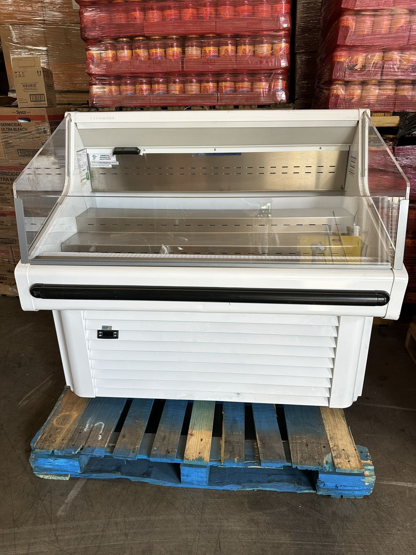 Hussmann SHM4-A 48" Horizontal Open Air Cooler w/ (3) Levels, 115v