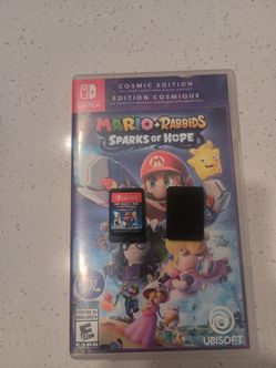 Mario + Rabbids Sparks of Hope and crash bandicoot Nintendo Switch