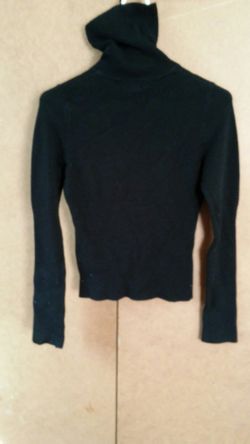 Wet Seal Black Turtle Neck Sweater sz Sm $10
