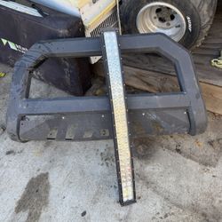 2006-2008 Hummer H3 LED Light Bar And Bumper 