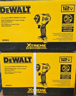 12v Dewalt 1/2 Impact Wrench