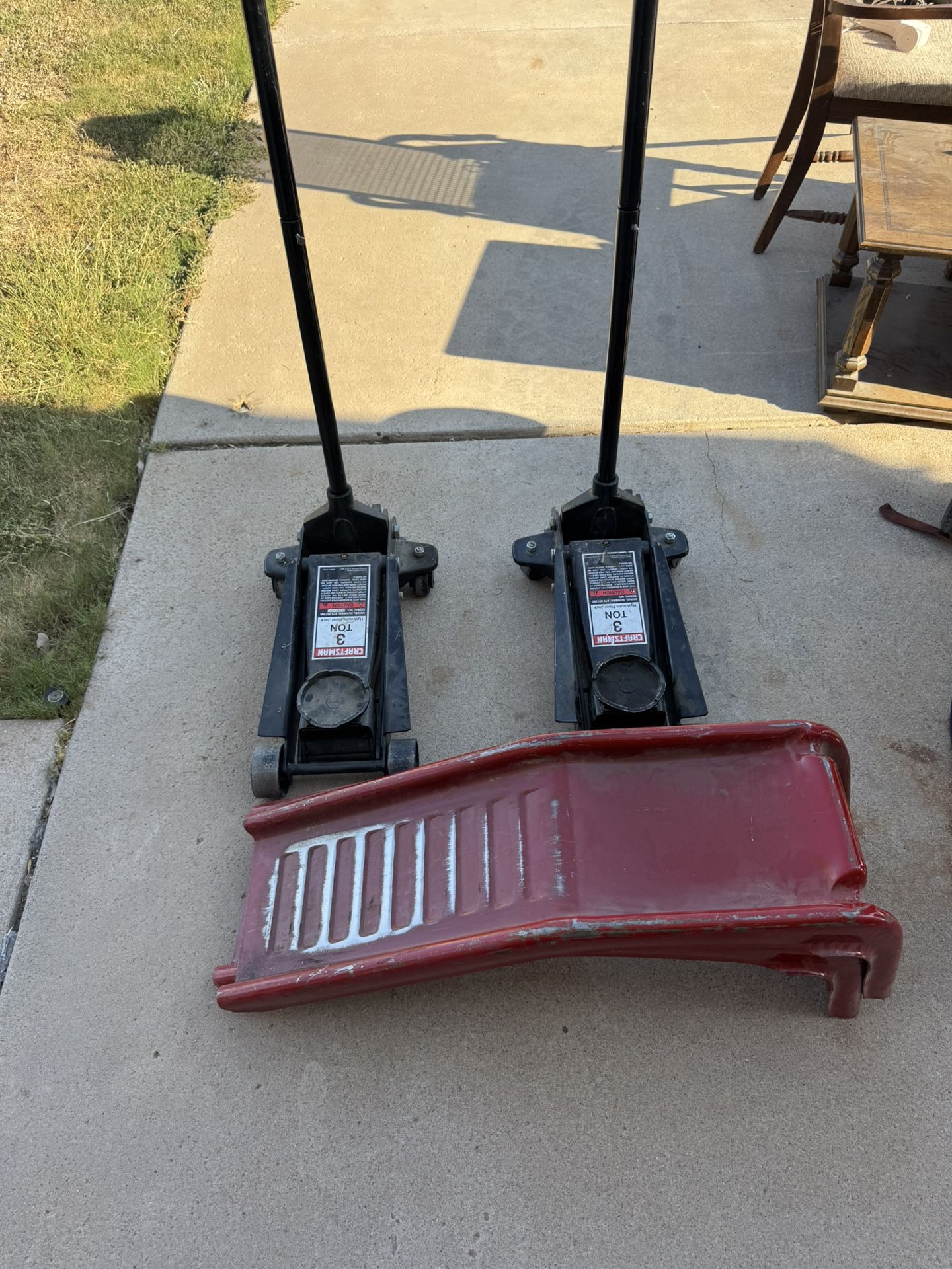 3 Ton Craftsman Jacks & Car Ramps for Sale in Chandler, AZ - OfferUp