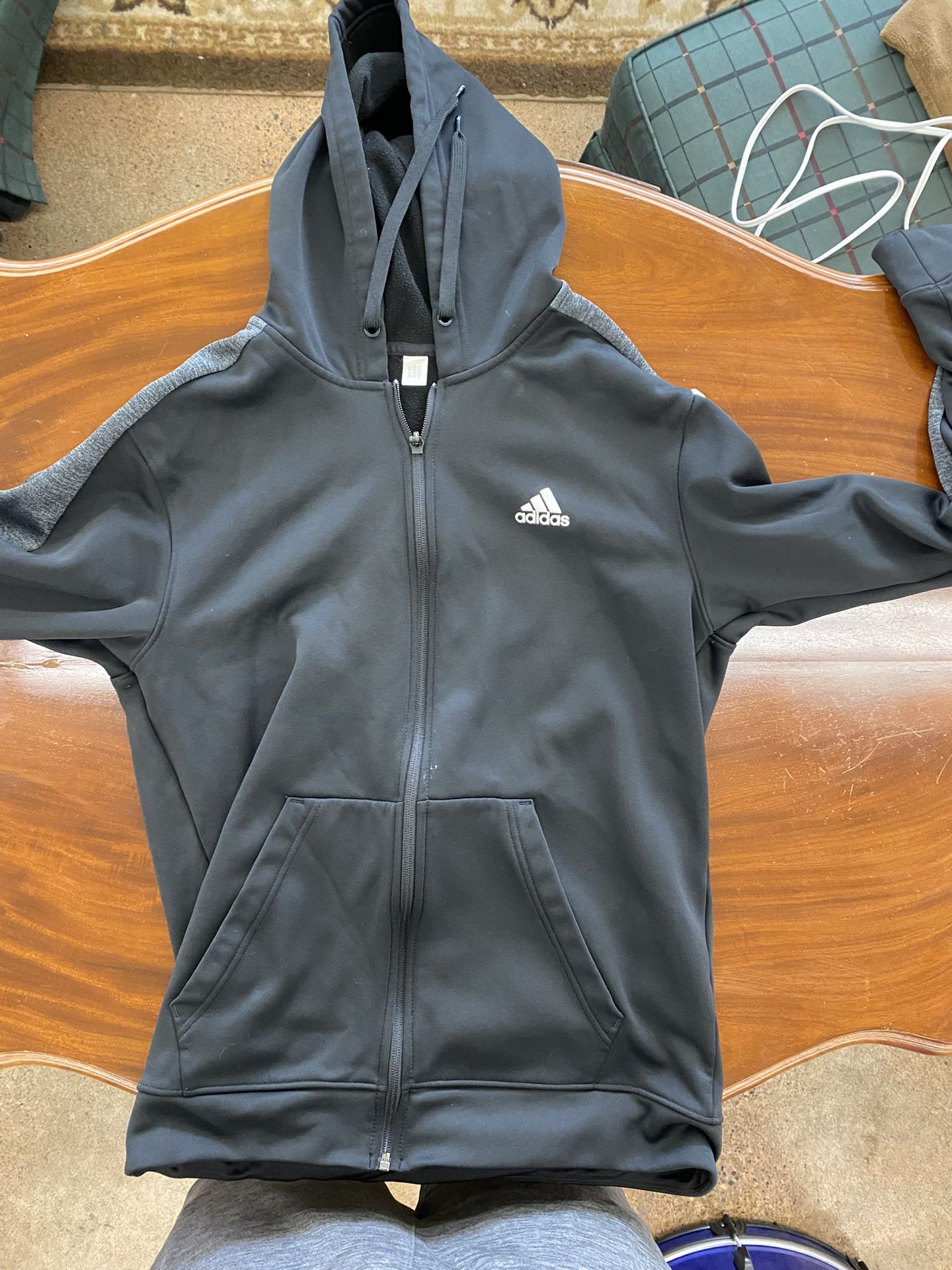 Adidas Black Jacket Medium 