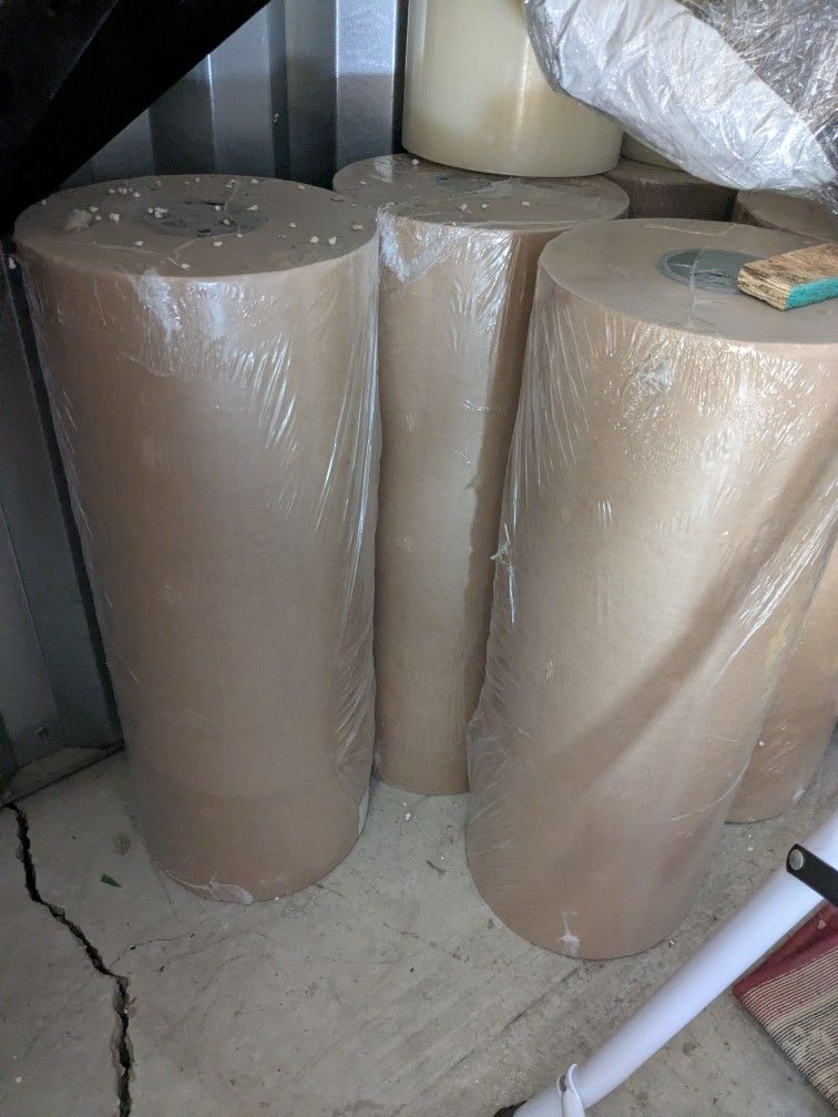 Large Roll 24" X 1275 Feet Kraft Paper