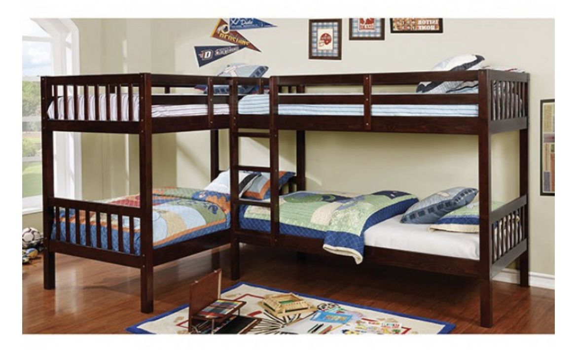 Quadruple Twin Bunk Bed (Free Delivery)