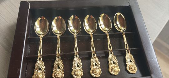 Royal Skunda Swedish Gold Spoons