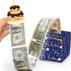 Birthday Gift Box. Happy Birthday Money Box. Pull Tag Money Box. Surprise Money Box. Party Supply. Kid's Gift. Adult Gift. Gifts For Her Gifts For Him